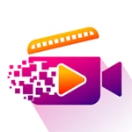 video maker with music android application logo